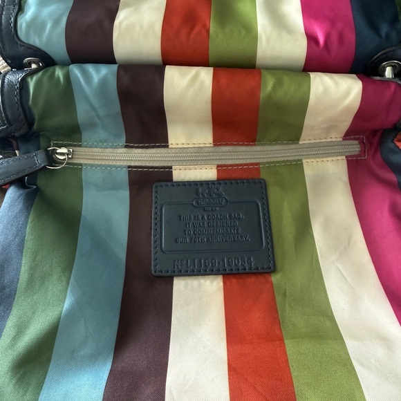 COACH WILLIS LEGACY 70th ANNIVERSARY SIGNATURE CROSSBODY #19034, VGUC - Picture 15 of 16